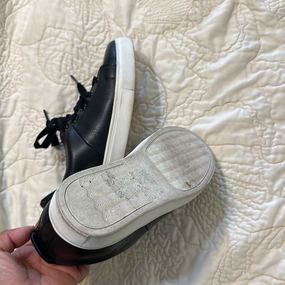 Saks fifth Avenue Talico Leather Platform Sneakers - Picture 4 of 4